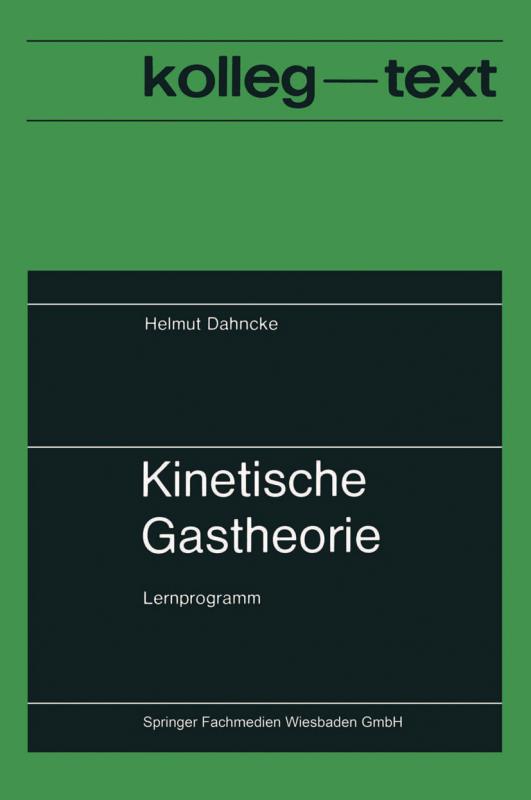 Cover-Bild Kinetische Gastheorie