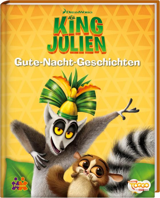 Cover-Bild King Julien. Gute-Nacht-Geschichten