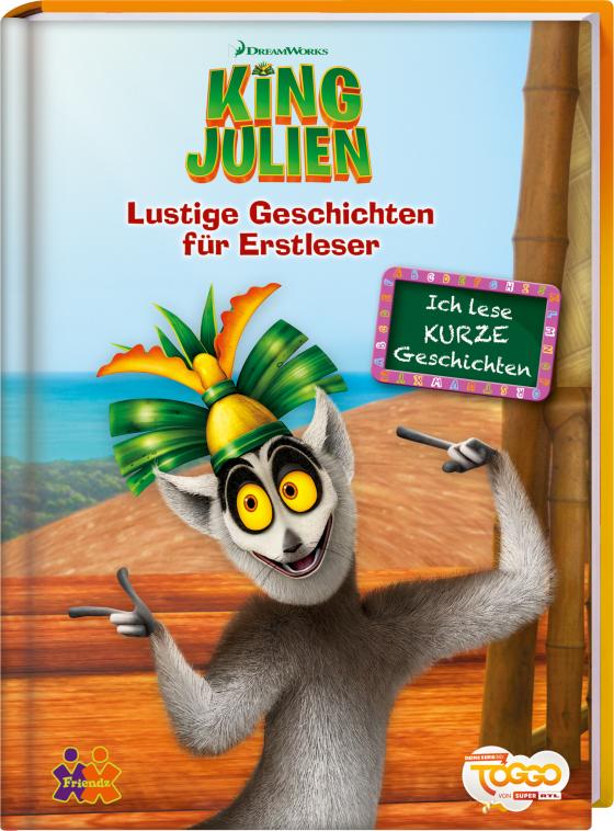 Cover-Bild King Julien. Lustige Geschichten für Erstleser