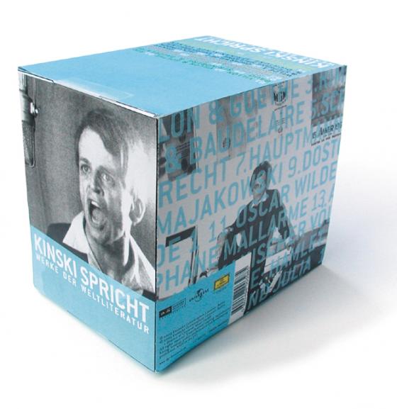 Cover-Bild Kinski spricht Werke der Weltliteratur