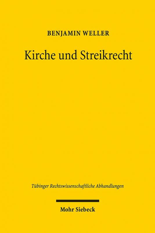 Cover-Bild Kirche und Streikrecht