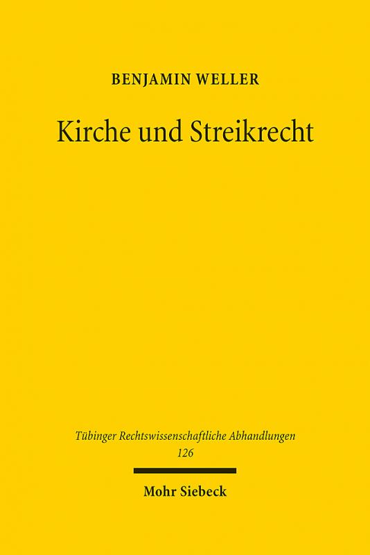 Cover-Bild Kirche und Streikrecht