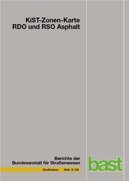 Cover-Bild KIST-Zonen-Karte RDO und RSO Asphalt