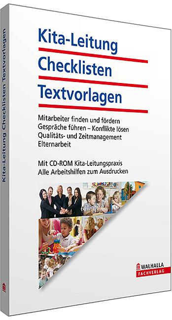 Cover-Bild Kita-Leitung, Checklisten, Textvorlagen mit CD-ROM