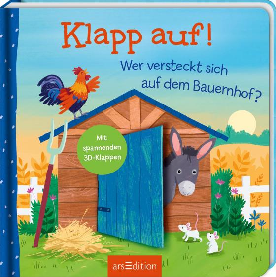 Cover-Bild Klapp auf! Wer versteckt sich auf dem Bauernhof?