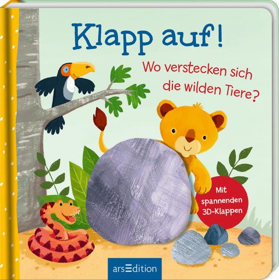 Cover-Bild Klapp auf! Wo verstecken sich die wilden Tiere?