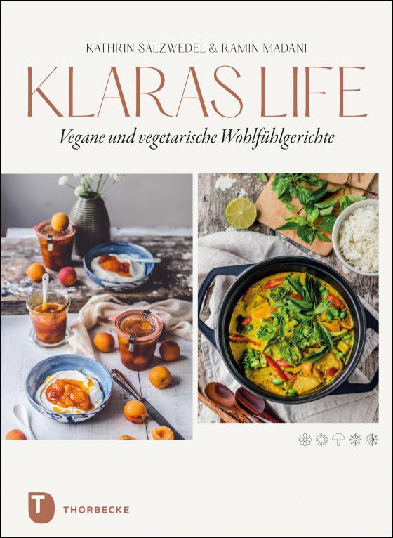 Cover-Bild Klaraslife – Vegane und vegetarische Wohlfühlgerichte