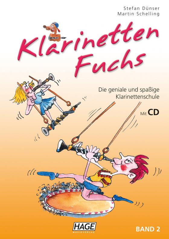 Cover-Bild Klarinetten Fuchs Band 2 (mit CD)