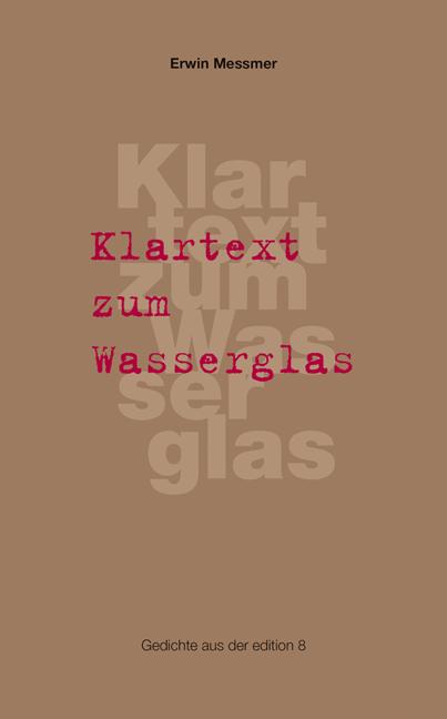 Cover-Bild Klartext im Wasserglas