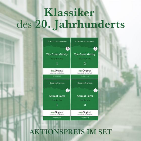 Cover-Bild Klassiker des 20. Jahrhunderts (Buch + Audio-Online) - Lesemethode von Ilya Frank - Zweisprachige Ausgabe Englisch-Deutsch