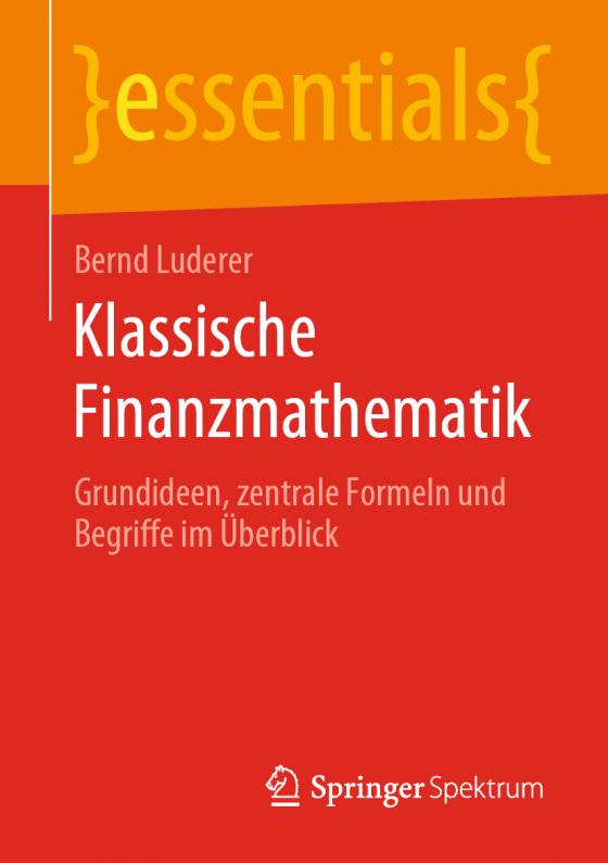 Cover-Bild Klassische Finanzmathematik