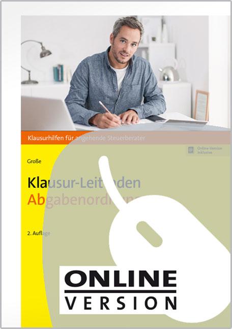 Cover-Bild Klausur-Leitfaden Abgabenordnung