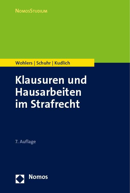 Cover-Bild Klausuren und Hausarbeiten im Strafrecht