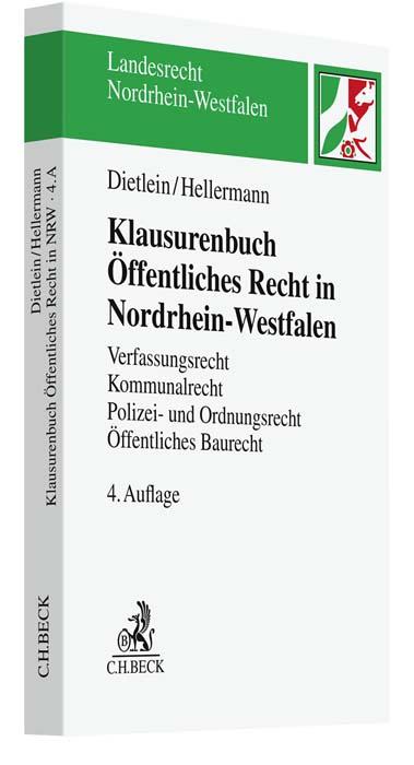 Cover-Bild Klausurenbuch Öffentliches Recht in Nordrhein-Westfalen