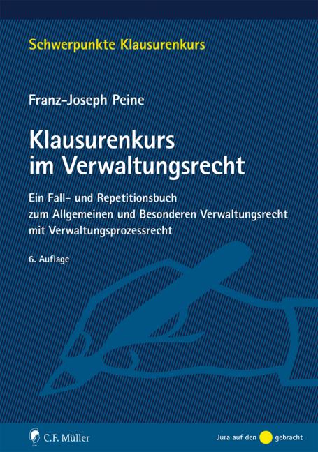 Cover-Bild Klausurenkurs im Verwaltungsrecht