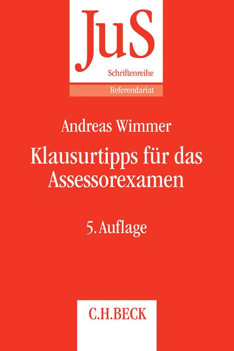 Cover-Bild Klausurtipps für das Assessorexamen