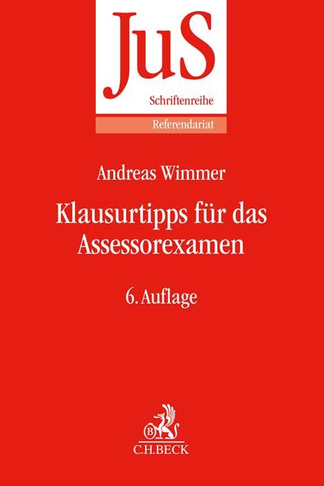 Cover-Bild Klausurtipps für das Assessorexamen