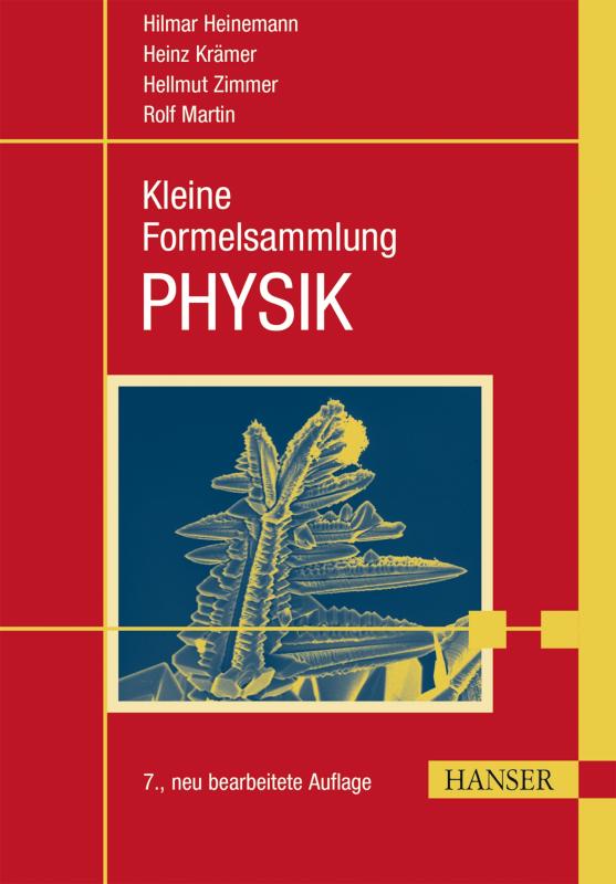 Cover-Bild Kleine Formelsammlung PHYSIK