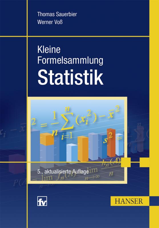 Cover-Bild Kleine Formelsammlung Statistik