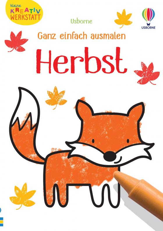 Cover-Bild Kleine Kreativ-Werkstatt - Ganz einfach ausmalen: Herbst