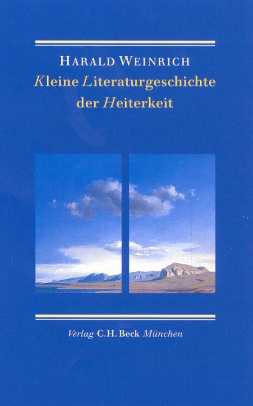 Cover-Bild Kleine Literaturgeschichte der Heiterkeit