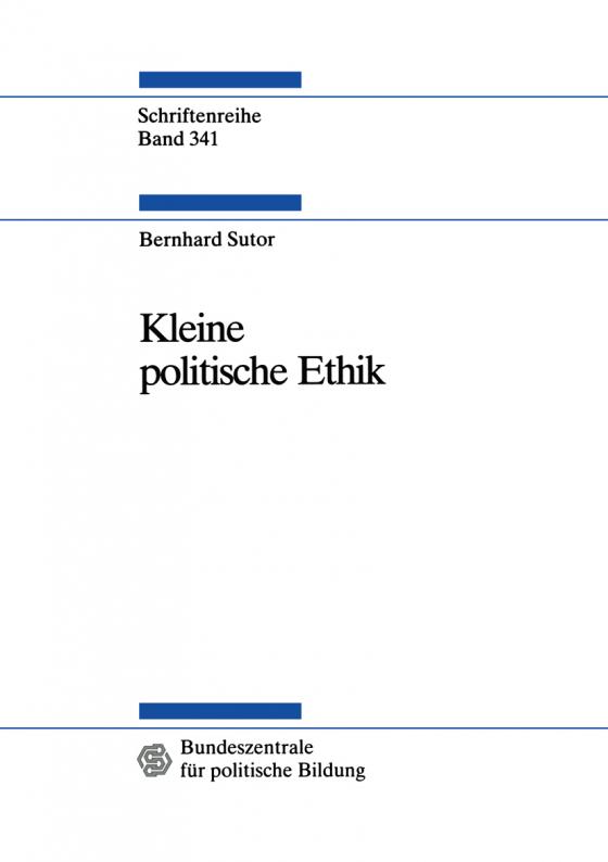 Cover-Bild Kleine politische Ethik