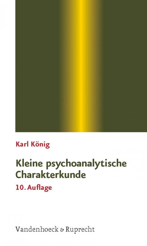 Cover-Bild Kleine psychoanalytische Charakterkunde