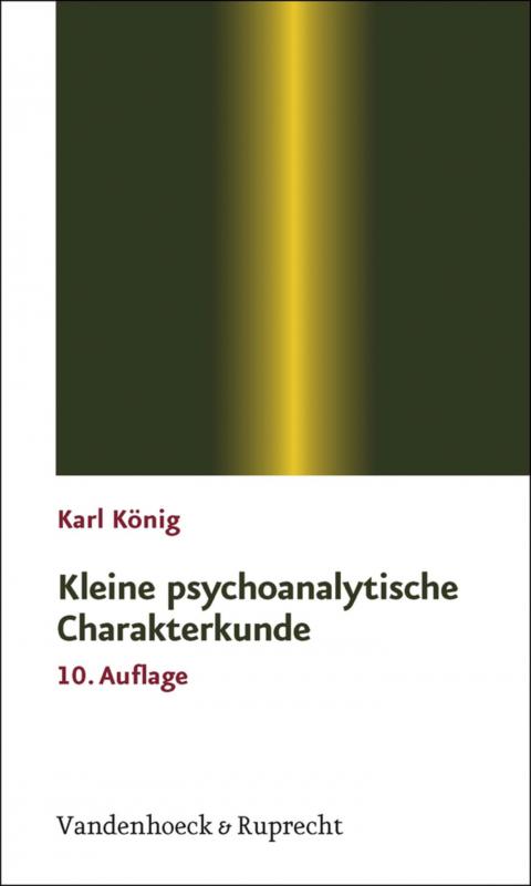 Cover-Bild Kleine psychoanalytische Charakterkunde