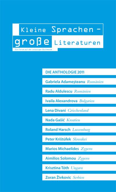 Cover-Bild Kleine Sprachen - große Literaturen. Die Anthologie 2011