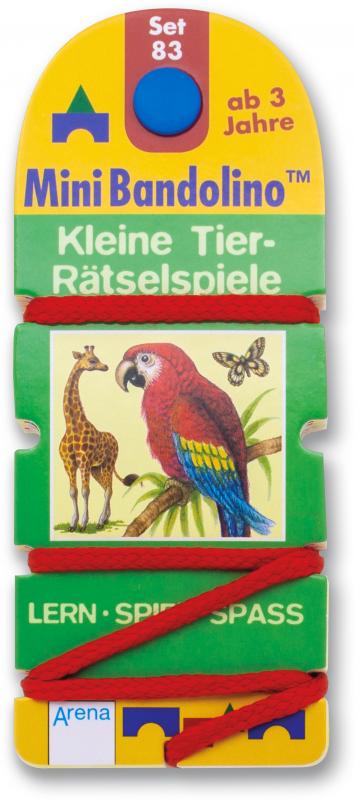 Cover-Bild Kleine Tier-Rätselspiele