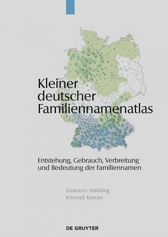 Cover-Bild Kleiner deutscher Familiennamenatlas