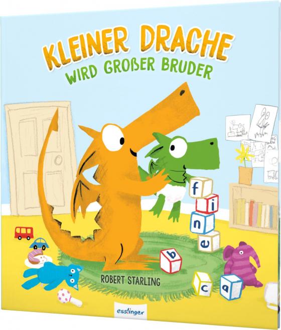 Cover-Bild Kleiner Drache Finn: Kleiner Drache wird großer Bruder