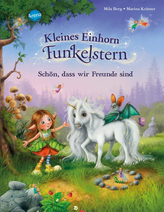 Cover-Bild Kleines Einhorn Funkelstern (1). Schön, dass wir Freunde sind