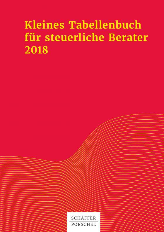 Cover-Bild Kleines Tabellenbuch für steuerliche Berater 2018