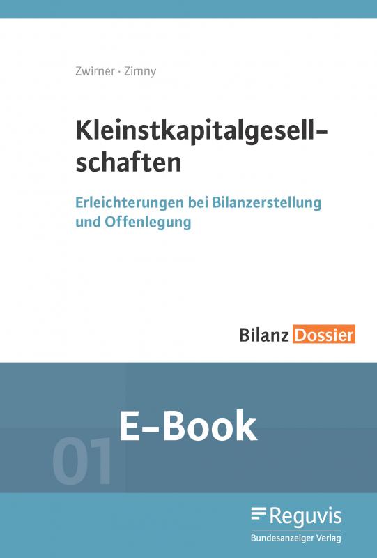 Cover-Bild Kleinstkapitalgesellschaften (E-Book)