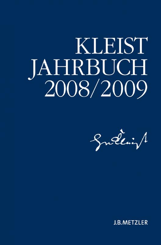 Cover-Bild Kleist-Jahrbuch 2008/09