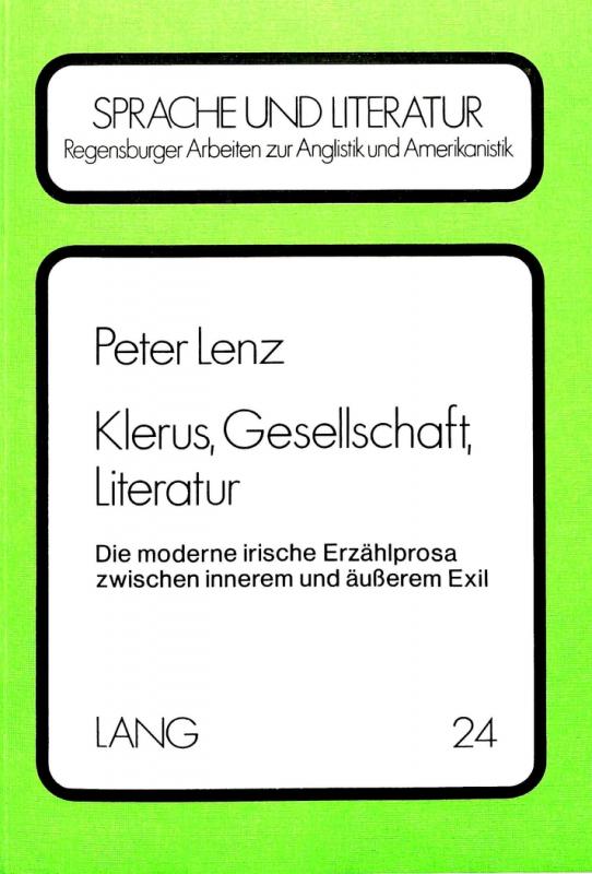 Cover-Bild Klerus, Gesellschaft, Literatur