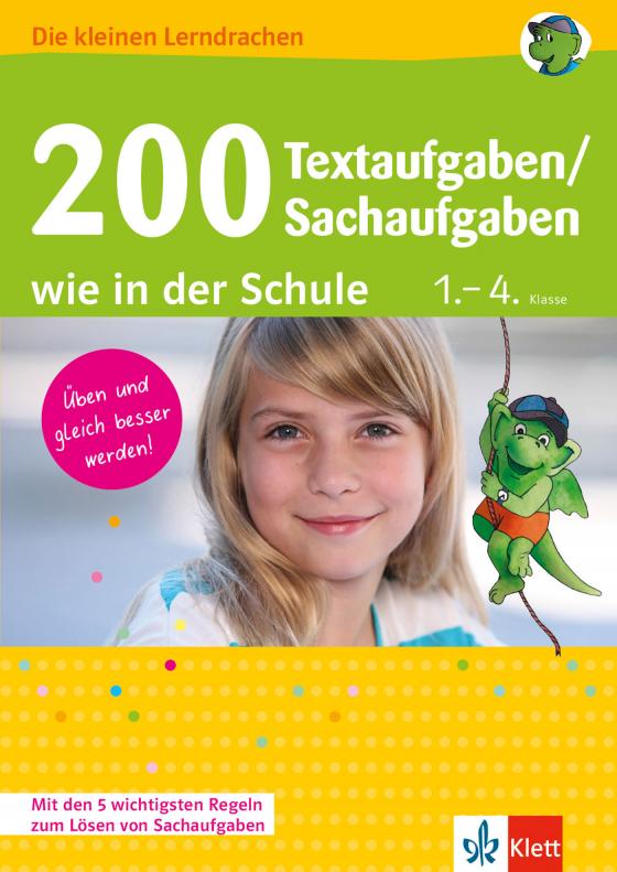 Cover-Bild Klett 200 Textaufgaben/Sachaufgaben wie in der Schule
