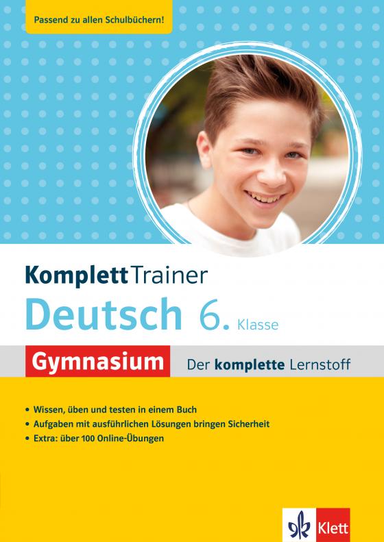 Cover-Bild Klett KomplettTrainer Gymnasium Deutsch 6. Klasse