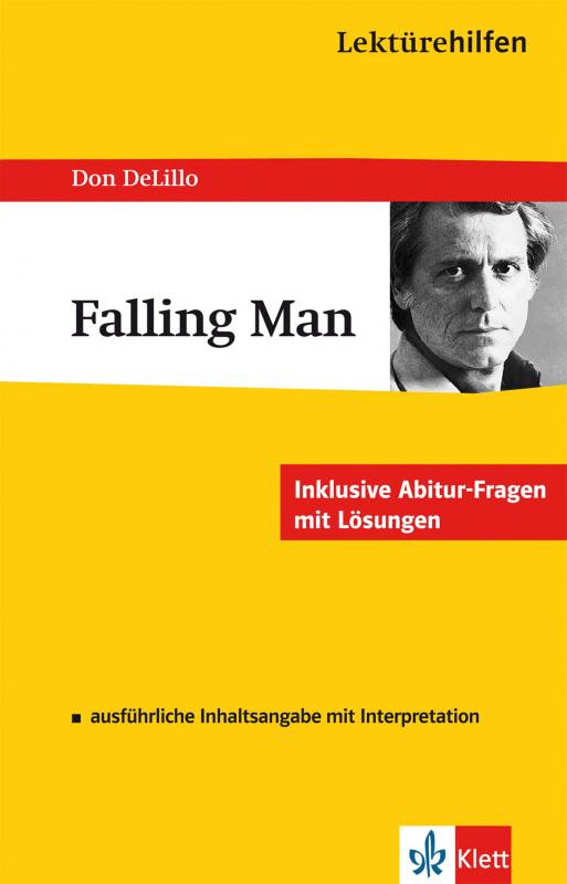 Cover-Bild Klett Lektürehilfen Don DeLillo, Falling Man