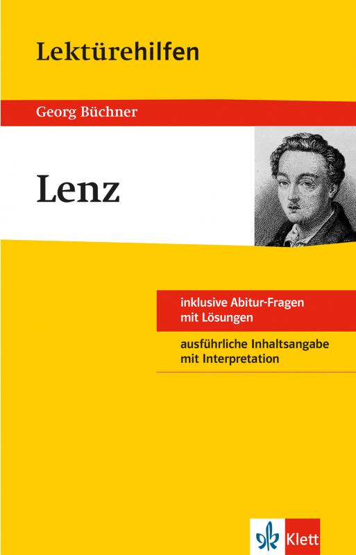 Cover-Bild Klett Lektürehilfen - Georg Büchner, Lenz