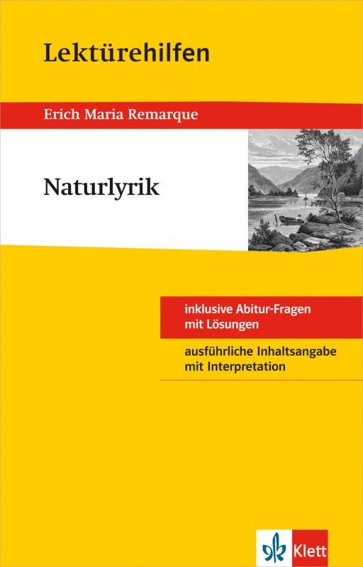 Cover-Bild Klett Lektürehilfen Naturlyrik
