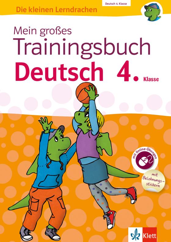 Cover-Bild Klett Mein großes Trainingsbuch Deutsch 4. Klasse