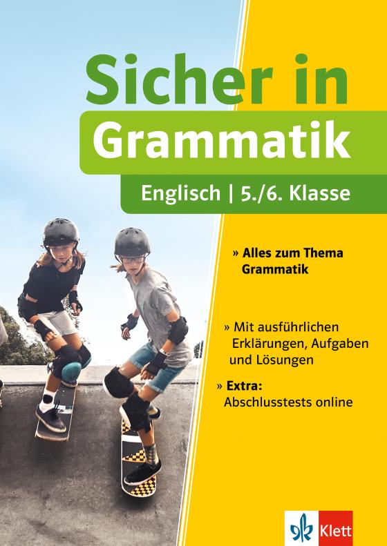 Cover-Bild Klett Sicher in Englisch Grammatik 5./6. Klasse
