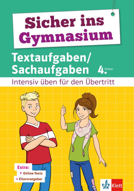 Cover-Bild Klett Sicher ins Gymnasium Textaufgaben/Sachaufgaben 4. Klasse