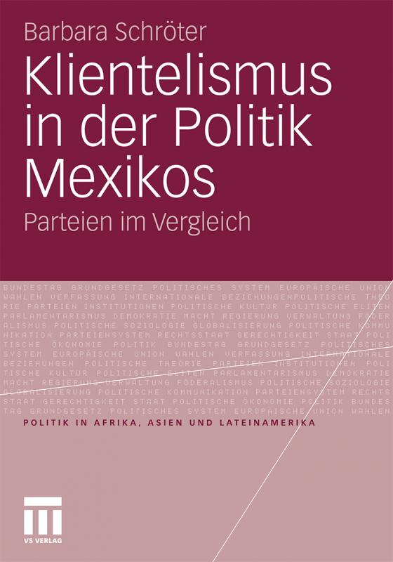 Cover-Bild Klientelismus in der Politik Mexikos