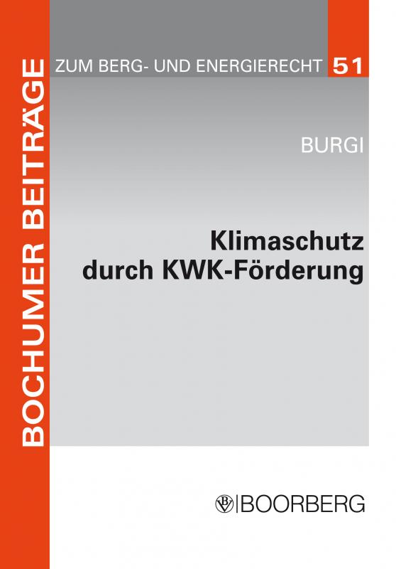 Cover-Bild Klimaschutz durch KWK-Förderung