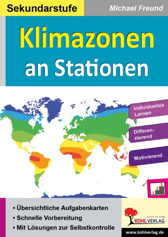 Cover-Bild Klimazonen an Stationen