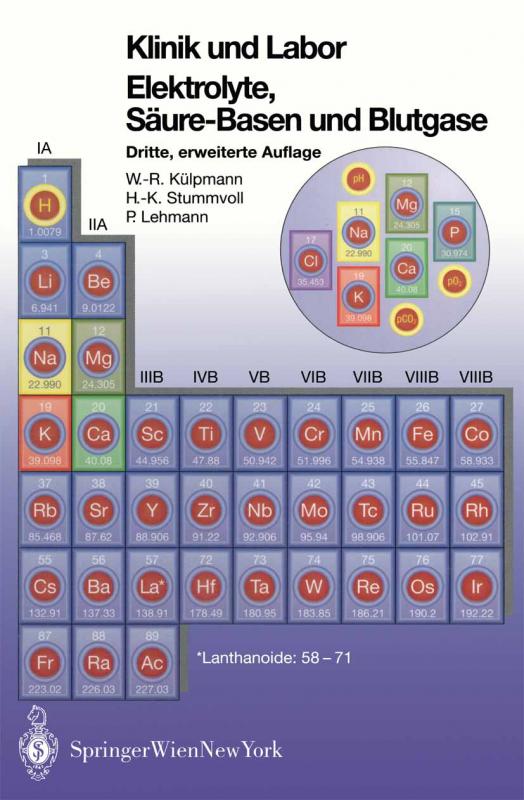 Cover-Bild Klinik und Labor Elektrolyke, Säure-Basen und Blutgase