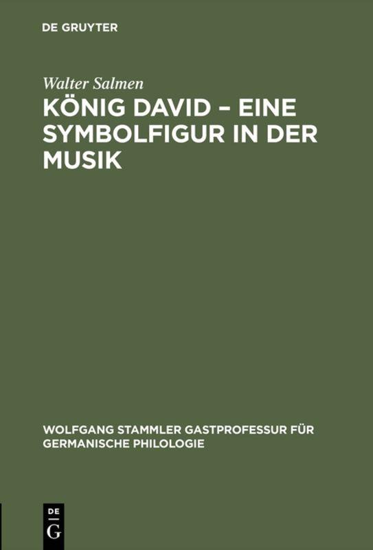 Cover-Bild König David – Eine Symbolfigur in der Musik